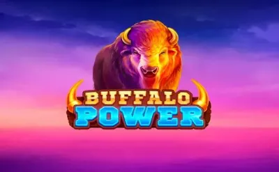 Buffalo Power pokie cover in the Spinstralia lobby