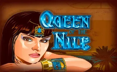Queen of the Nile pokie cover in the Spinstralia lobby